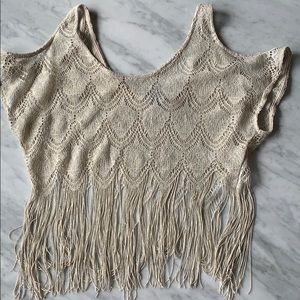 fringed top